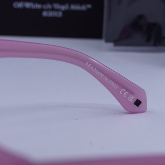 Off-White OERI13Y SELMA 3007 Square Sunglasses – Pink/Grey main image 4